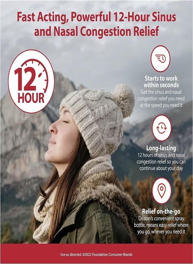 فايزر بخاخ أنفي دريستان 12 ساعة، 15 مل - Image 2